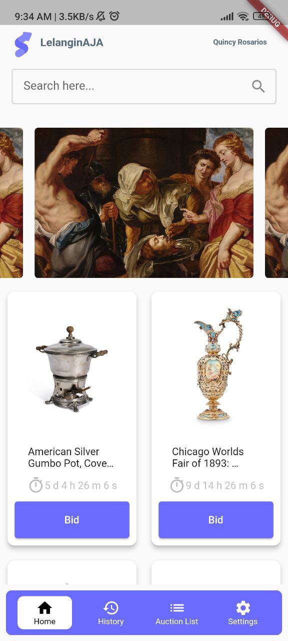 Lelangin Android App
